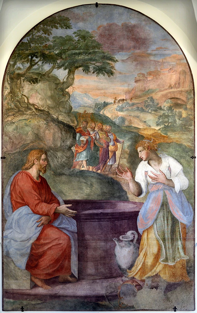 29-Cristo e la Samaritana - Basilica di Santa Maria Novella, Firenze